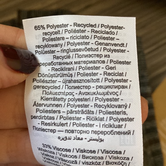 Vero Moda Paper Bag Check Dress Pants - NWT - Picture 8 of 9